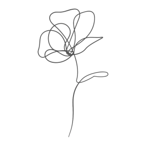 線の花