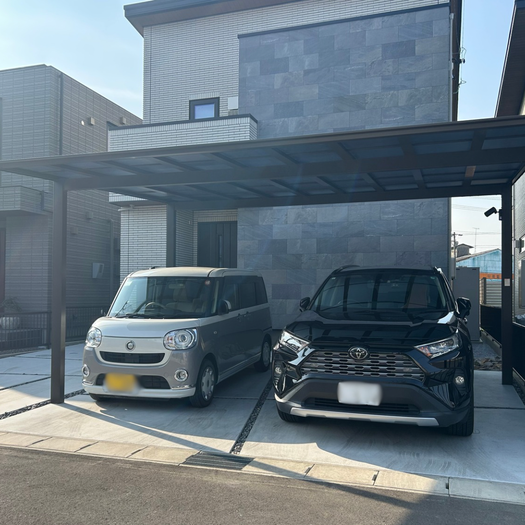 カーポート　外構