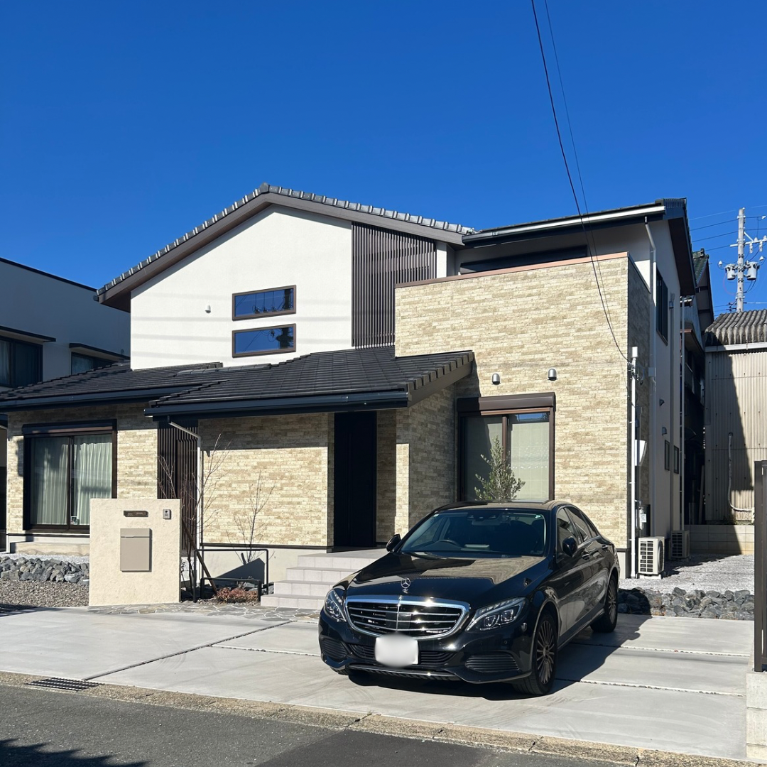 施工事例　外構工事　土間コンクリート施工　